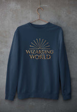Load image into Gallery viewer, Wizarding World Unisex Sweatshirt for Men/Women-Navy Blue-Ektarfa.online