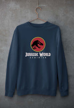 Load image into Gallery viewer, Jurassic World Unisex Sweatshirt for Men/Women-Navy Blue-Ektarfa.online