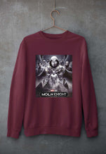 Load image into Gallery viewer, Moon Knight Unisex Sweatshirt for Men/Women-Maroon-Ektarfa.online