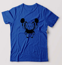 Load image into Gallery viewer, Kaws Mickey T-Shirt for Men-Royal Blue-Ektarfa.online