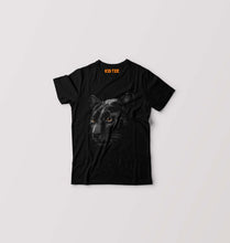 Load image into Gallery viewer, Black Panther Kids T-Shirt for Boy/Girl-Black-Ektarfa.online