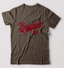 Load image into Gallery viewer, Baseball T-Shirt for Men-Olive Green-Ektarfa.online
