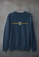 Load image into Gallery viewer, Sacred Games Unisex Sweatshirt for Men/Women-Navy Blue-Ektarfa.online