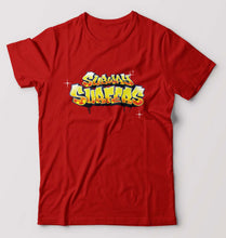 Load image into Gallery viewer, Subway Surfers T-Shirt for Men-Red-Ektarfa.online