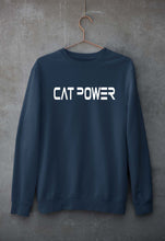 Load image into Gallery viewer, Cat Power Unisex Sweatshirt for Men/Women-Navy Blue-Ektarfa.online