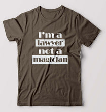 Load image into Gallery viewer, Lawyer T-Shirt for Men-Olive Green-Ektarfa.online