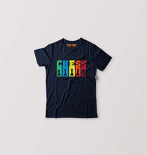 Load image into Gallery viewer, Chess Kids T-Shirt for Boy/Girl-Navy Blue-Ektarfa.online
