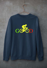 Load image into Gallery viewer, Cycling Good Unisex Sweatshirt for Men/Women-Navy Blue-Ektarfa.online