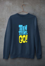 Load image into Gallery viewer, Teen Titans Go! Unisex Sweatshirt for Men/Women-Navy Blue-Ektarfa.online