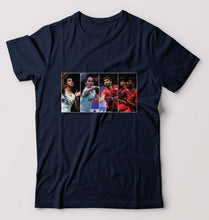 Load image into Gallery viewer, Badminton Players T-Shirt for Men-Navy Blue-Ektarfa.online