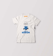 Load image into Gallery viewer, Minion Kids T-Shirt for Boy/Girl-White-Ektarfa.online