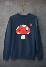 Load image into Gallery viewer, Mushroom Unisex Sweatshirt for Men/Women-Navy Blue-Ektarfa.online