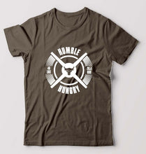 Load image into Gallery viewer, Humble Hungry Gym T-Shirt for Men-Olive Green-Ektarfa.online