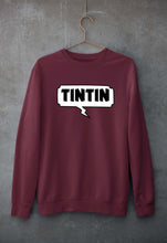 Load image into Gallery viewer, Tintin Unisex Sweatshirt for Men/Women-Maroon-Ektarfa.online