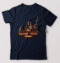 Load image into Gallery viewer, Game of War T-Shirt for Men-Navy Blue-Ektarfa.online