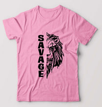 Load image into Gallery viewer, Savage Lion T-Shirt for Men-Light Baby Pink-Ektarfa.online