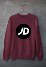 Load image into Gallery viewer, JD Sports Unisex Sweatshirt for Men/Women-Maroon-Ektarfa.online