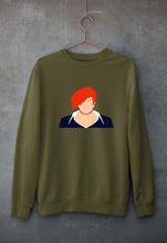 Load image into Gallery viewer, Lori yagami Unisex Sweatshirt for Men/Women-Olive Green-Ektarfa.online