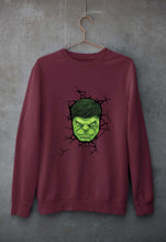 Load image into Gallery viewer, Hulk Unisex Sweatshirt for Men/Women-Maroon-Ektarfa.online