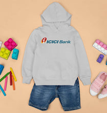 Load image into Gallery viewer, ICICI Bank Kids Hoodie for Boy/Girl-Grey-Ektarfa.online