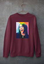 Load image into Gallery viewer, Billie Eilish Unisex Sweatshirt for Men/Women-Maroon-Ektarfa.online