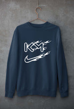 Load image into Gallery viewer, Kylian Mbappé Unisex Sweatshirt for Men/Women-Navy Blue-Ektarfa.online