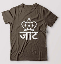Load image into Gallery viewer, Jaat T-Shirt for Men-Olive Green-Ektarfa.online
