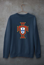 Load image into Gallery viewer, Portugal Football Unisex Sweatshirt for Men/Women-Navy Blue-Ektarfa.online