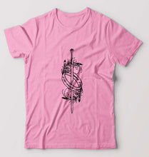 Load image into Gallery viewer, The Rings of Power T-Shirt for Men-Light Baby Pink-Ektarfa.online