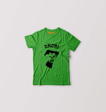 Load image into Gallery viewer, MS Dhoni (MSD) Kids T-Shirt for Boy/Girl-Flag Green-Ektarfa.online