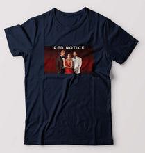 Load image into Gallery viewer, Red Notice T-Shirt for Men-Navy Blue-Ektarfa.online