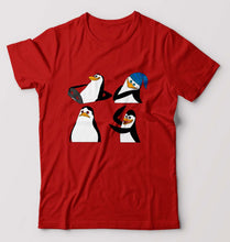 Load image into Gallery viewer, Penguins of Madagascar T-Shirt for Men-Red-Ektarfa.online