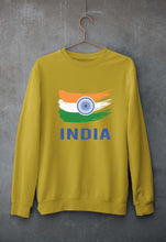 Load image into Gallery viewer, India Unisex Sweatshirt for Men/Women-Mustard Yellow-Ektarfa.online