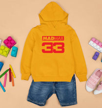 Load image into Gallery viewer, Max Verstappen Kids Hoodie for Boy/Girl-Mustard Yellow-Ektarfa.online