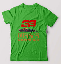 Load image into Gallery viewer, Max Verstappen F1 World Championship T-Shirt for Men-flag green-Ektarfa.online