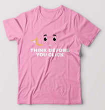 Load image into Gallery viewer, Cyber Security T-Shirt for Men-Light Baby Pink-Ektarfa.online