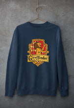 Load image into Gallery viewer, Harry Potter Gryffindor Unisex Sweatshirt for Men/Women-Navy Blue-Ektarfa.online