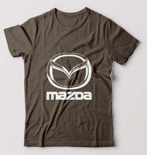 Load image into Gallery viewer, Mazda T-Shirt for Men-Olive Green-Ektarfa.online