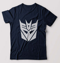 Load image into Gallery viewer, Decepticon Transformers T-Shirt for Men-Navy Blue-Ektarfa.online