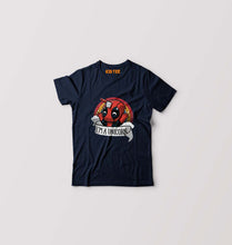 Load image into Gallery viewer, Deadpool Unicorn T-Shirt for Boy/Girl-Navy Blue-Ektarfa.online