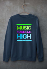 Load image into Gallery viewer, Music Unisex Sweatshirt for Men/Women-Navy Blue-Ektarfa.online