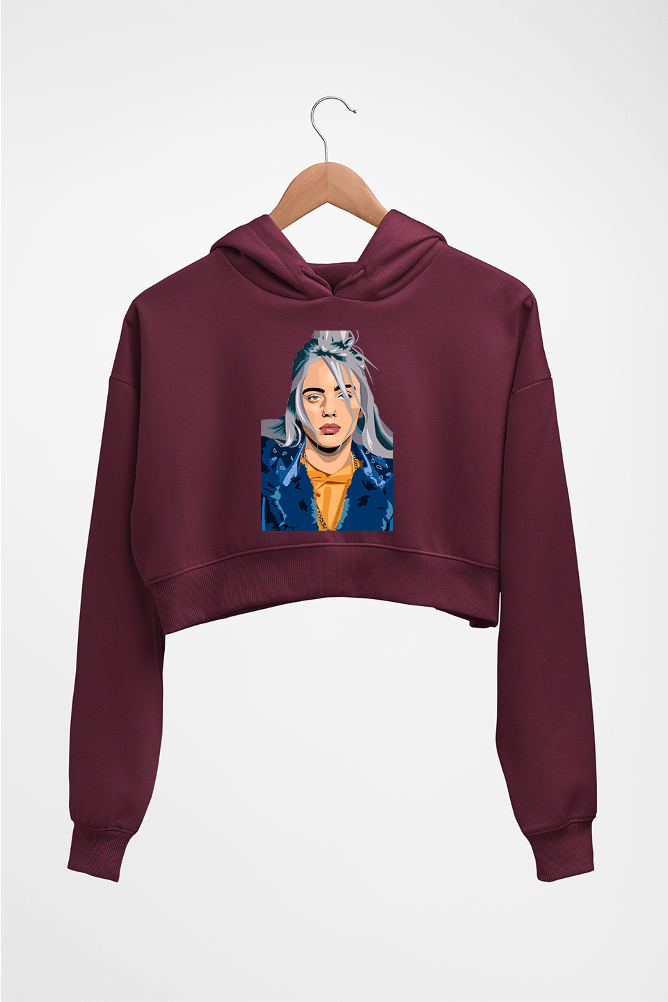 Billie Eilish Crop HOODIE FOR WOMEN Ektarfa.online