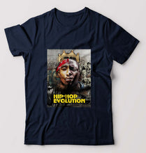 Load image into Gallery viewer, Hip-Hop Evolution T-Shirt for Men-Navy Blue-Ektarfa.online