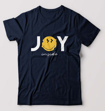 Load image into Gallery viewer, Joy Emoji T-Shirt for Men-Navy Blue-Ektarfa.online