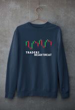Load image into Gallery viewer, Trader Share Market Unisex Sweatshirt for Men/Women-Navy Blue-Ektarfa.online