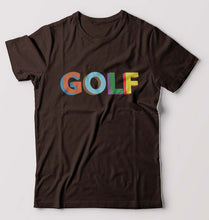 Load image into Gallery viewer, Golf T-Shirt for Men-Coffee Brown-Ektarfa.online