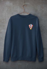 Load image into Gallery viewer, Croatia Football Unisex Sweatshirt for Men/Women-Navy Blue-Ektarfa.online