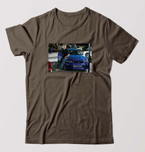 Load image into Gallery viewer, paul walker fast and furious T-Shirt for Men-Olive Green-Ektarfa.online