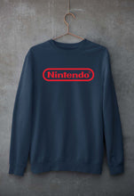 Load image into Gallery viewer, Nintendo Unisex Sweatshirt for Men/Women-Navy Blue-Ektarfa.online