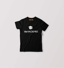Load image into Gallery viewer, IIM I Indore Kids T-Shirt for Boy/Girl-Black-Ektarfa.online